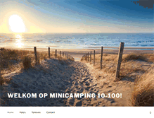 Tablet Screenshot of minicamping10-100.nl